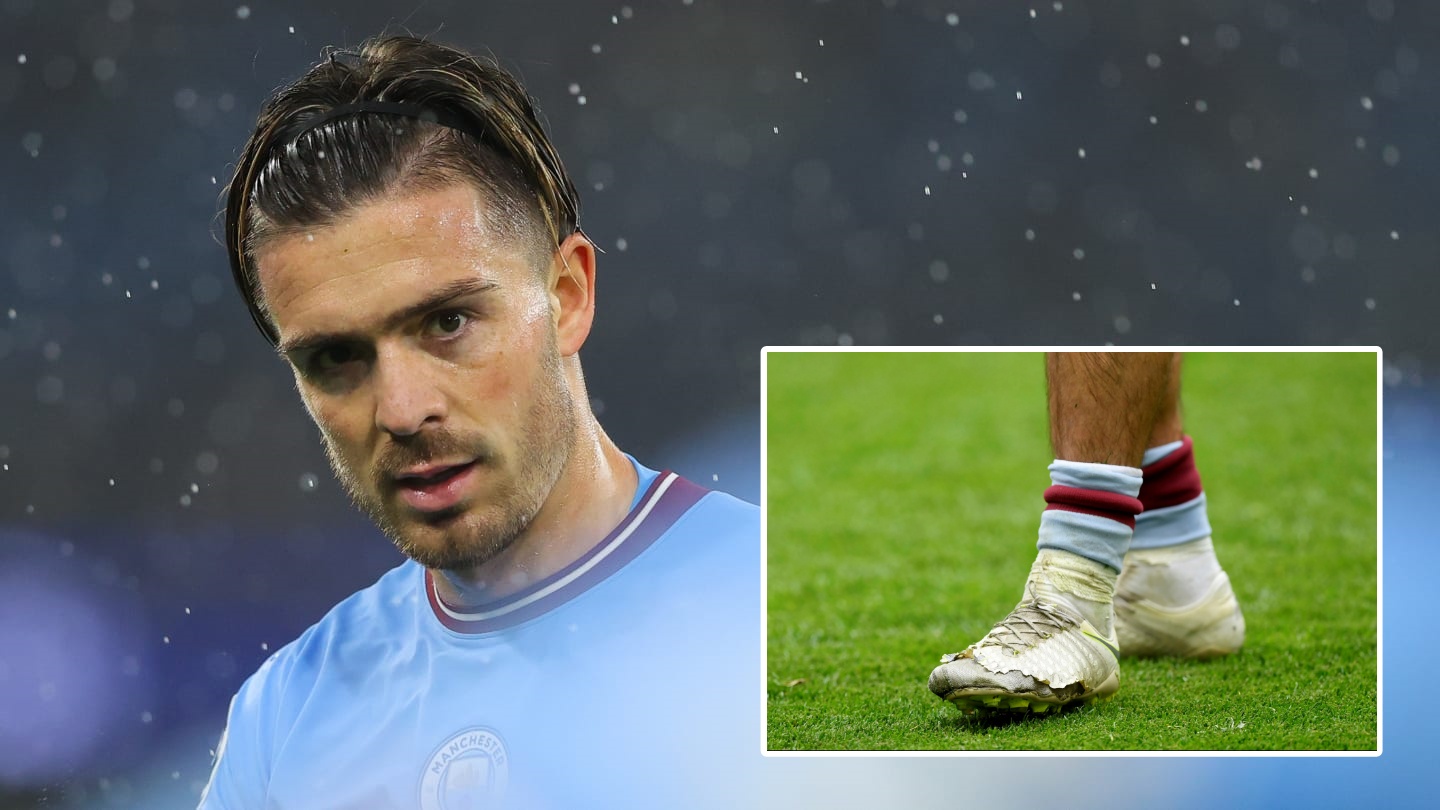 Jack Grealish explains the reason behind still wearing his ‘lucky’ boots even though they are worn out.