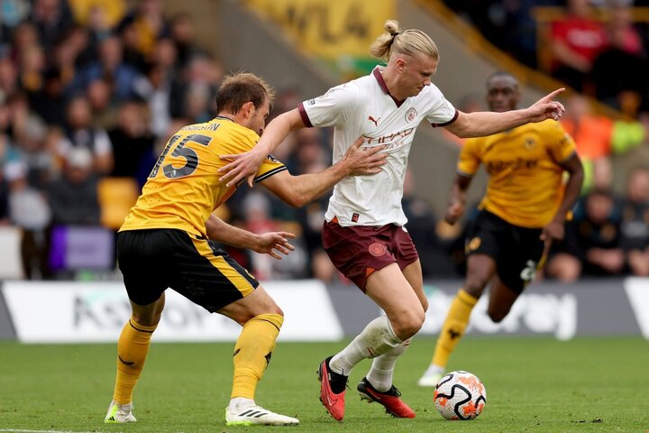 Man City chơi tệ trước Wolverhampton. (Ảnh: Getty Images)